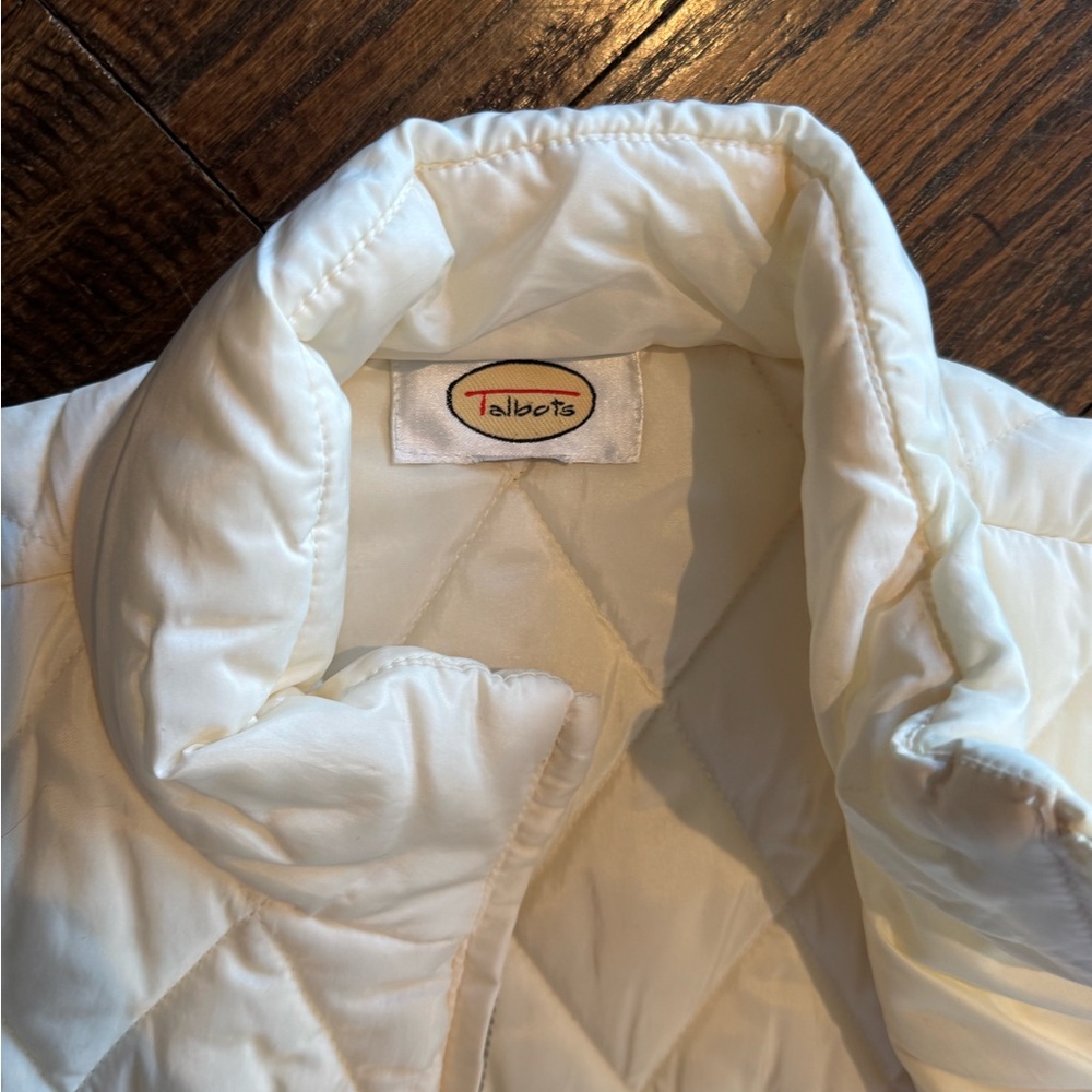 Talbots Quilted Shirttail Vest - Picture 9 of 9